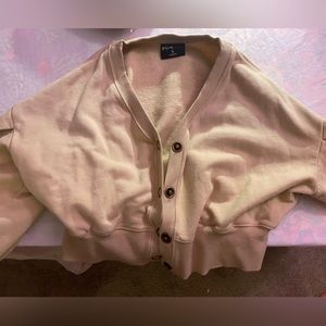 Reposh: Popflex beige cardigan